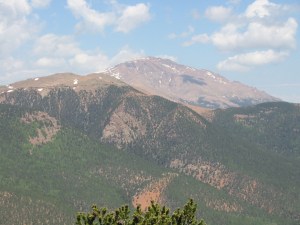 Pikes Peak from Mt. Rosa summit