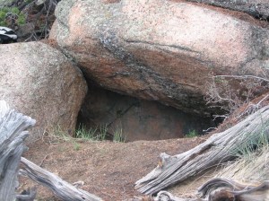 Cave Murphy found on the slope of Mt. Rosa