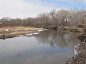Looking upstrm on the Rio Conejos from Pike's Stockade